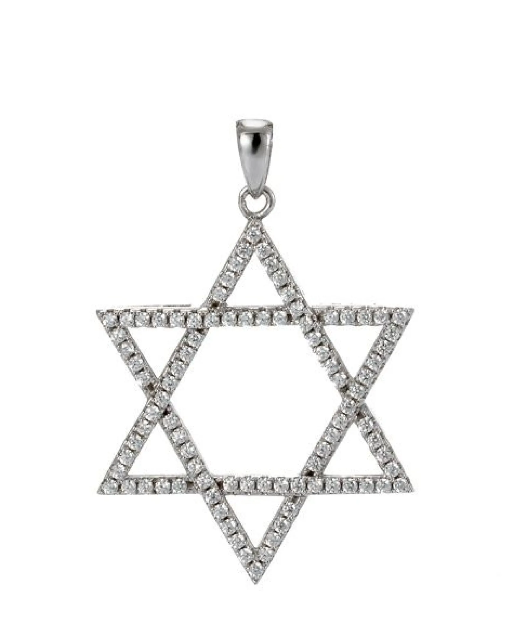 Anhänger Silber 925 Zirkonia Stern