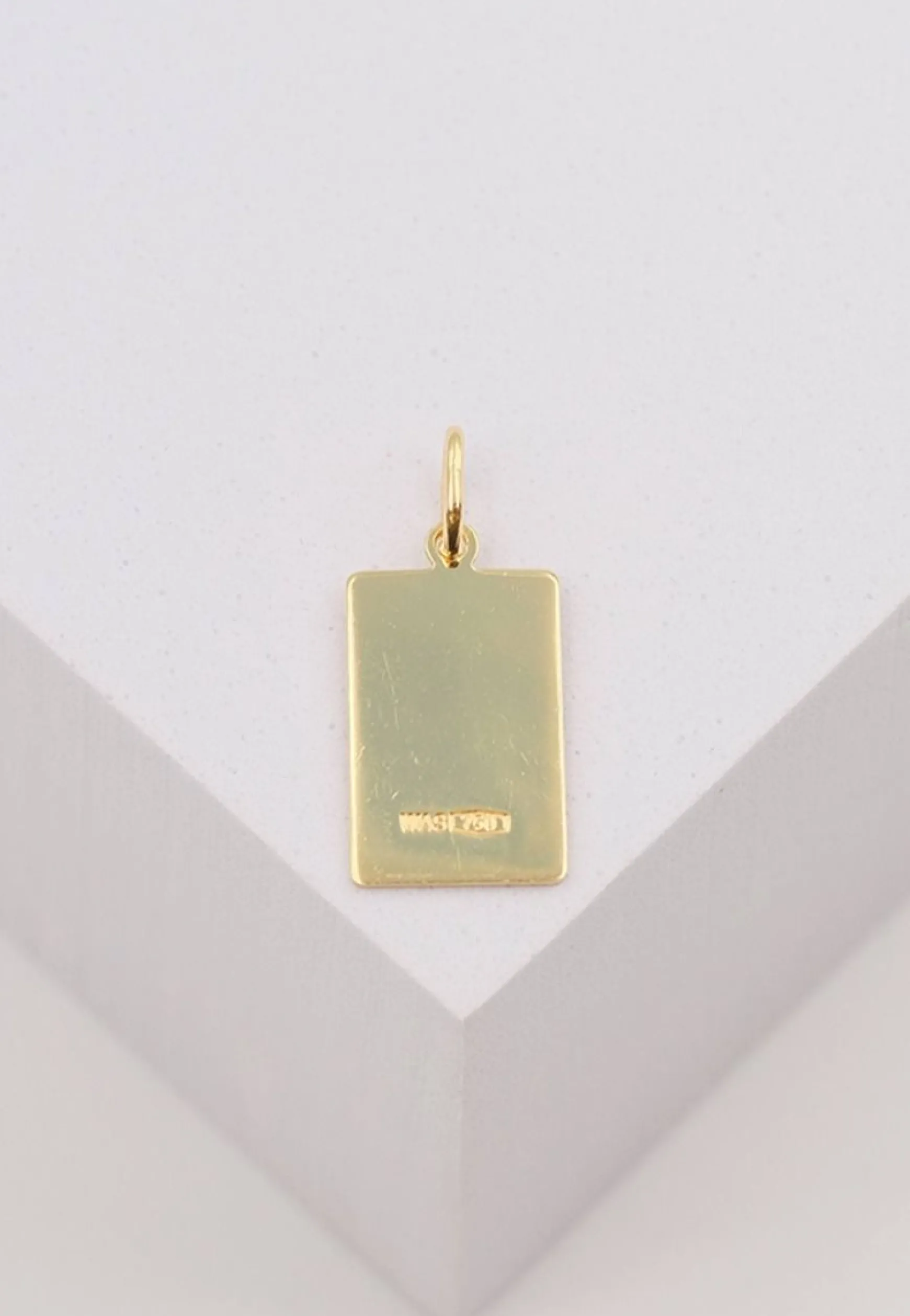 Anhänger Sternzeichen Fische Gelbgold 750, 20x9mm