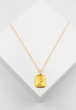 Anhänger Sternzeichen Jungfrau Gelbgold 750, 24x13mm