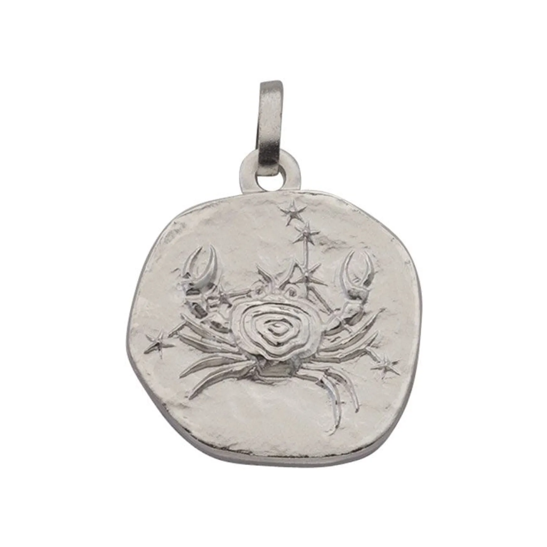 Anhänger Sternzeichen Krebs Silber 925, 21x15mm
