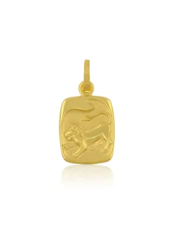 Anhänger Sternzeichen Löwe Gelbgold 750, 19x10mm
