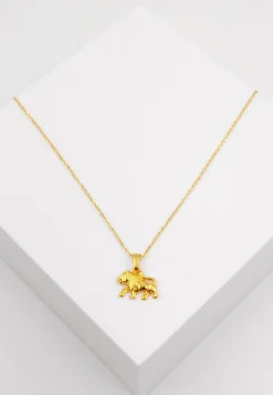 Anhänger Sternzeichen Löwe Gelbgold 750, 16x12mm