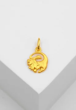 Anhänger Sternzeichen Löwe Gelbgold 750, 16x9mm