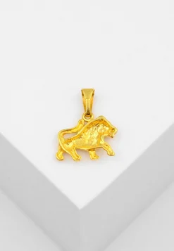 Anhänger Sternzeichen Löwe Gelbgold 750, 16x12mm
