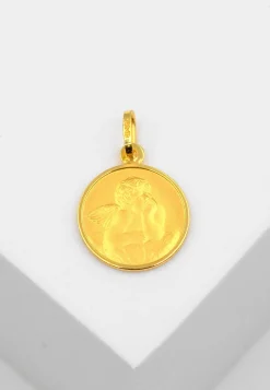 Anhänger Sternzeichen Löwe Gelbgold 750, 19x12mm