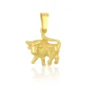 Anhänger Sternzeichen Stier Gelbgold 750, 18x17mm