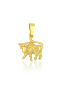 Anhänger Sternzeichen Stier Gelbgold 750, 18x17mm
