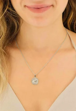 Anhänger Sternzeichen Stier Weissgold 750, 16x22mm