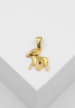 Anhänger Sternzeichen Widder Gelbgold 750, 17x12mm