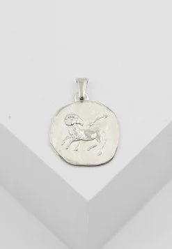 Anhänger Sternzeichen Widder Weissgold 750, 16x22mm