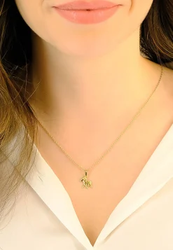 Anhänger Sternzeichen Widder Gelbgold 750, 17x12mm