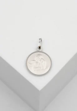 Anhänger Sternzeichen Widder Weissgold 750, 19x12mm