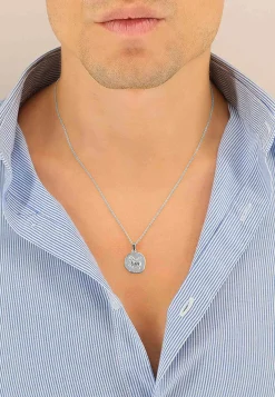 Anhänger Sternzeichen Widder Weissgold 750, 16x22mm