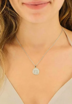 Anhänger Sternzeichen Zwillinge Weissgold 750, 16x22mm