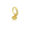Anhänger Taufring Gelbgold 750 Brillant 0.03ct.