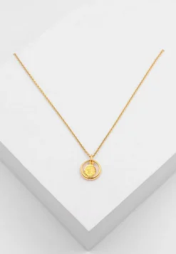 Anhänger Taufring Gelbgold 750 Brillant 0.03ct.