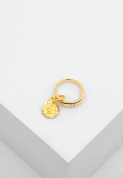 Anhänger Taufring Gelbgold 750 Brillant 0.03ct.