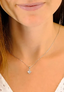 Anhänger Weissgold 750 Diamant 0.70ct.