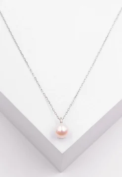 Anhänger Weissgold 750 Süsswasserperle 7.5-8mm