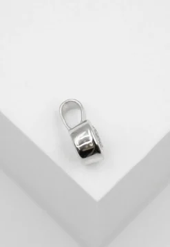Anhänger Weissgold 750 Zirkonia, 14x9mm