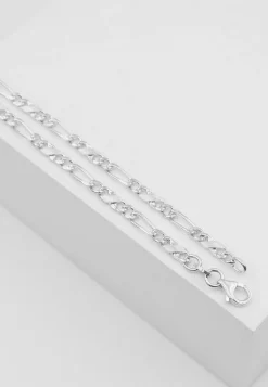 Armband Bracelet Carrera/Figaro Weissgold 750, 19cm, 3.5mm