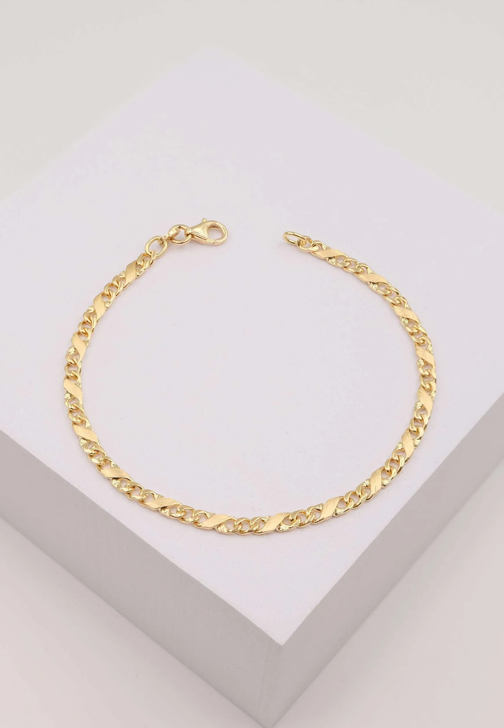 Armband Carrera Gelbgold 750, 19cm, 3.5mm