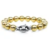 Armband 750/18K Gelbgold/Weissgold Diamant 0.17ct. 23 cm