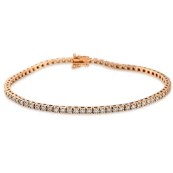 Armband 750/18K Rotgold Diamant 1.04ct.
