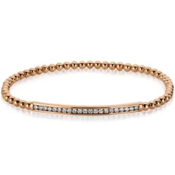 Armband 750/18K Rotgold Diamant 0.47ct.