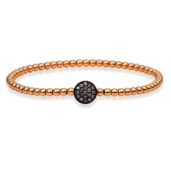 Armband 750/18K Rotgold Diamant 0.22ct.