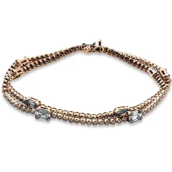 Armband 750/18K Rotgold Diamant 2.67ct.