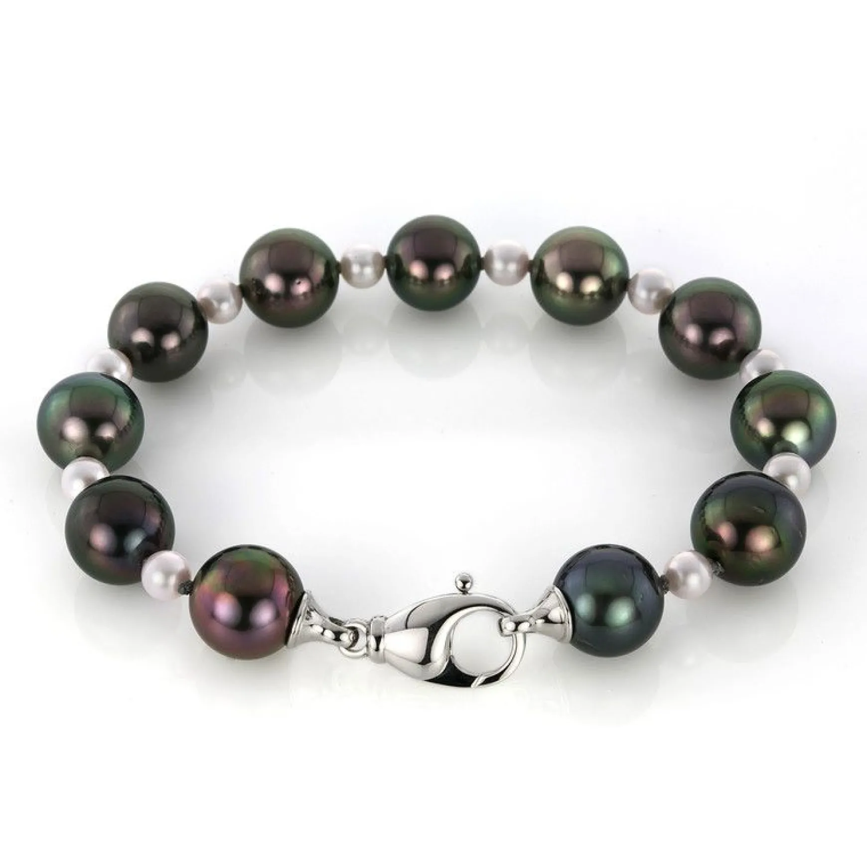 Armband 750/18K Weissgold 22 cm