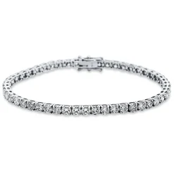 Armband 750/18K Weissgold Diamant 8.47ct.