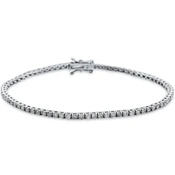 Armband 750/18K Weissgold Diamant 2.38ct.
