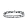 Armband 750/18K Weissgold Diamant 9.48ct. 18 cm