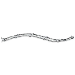 Armband 750/18K Weissgold Diamant 2.75ct.