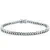 Armband 750/18K Weissgold Diamant 3.48ct.