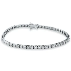 Armband 750/18K Weissgold Diamant 2ct.