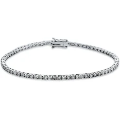 Armband 750/18K Weissgold Diamant 2.98ct.