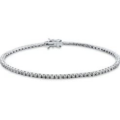 Armband 750/18K Weissgold Diamant 2.19ct.