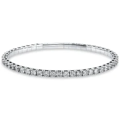Armband 750/18K Weissgold Diamant 6.69ct.