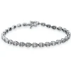 Armband 750/18K Weissgold Diamant 2.47ct.