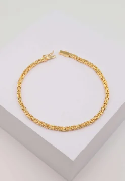 Armband Königskette klassisch Gelbgold 750, 19cm, 2.5mm