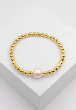 Armband Silber 925 Süsswasserperle 10-11mm