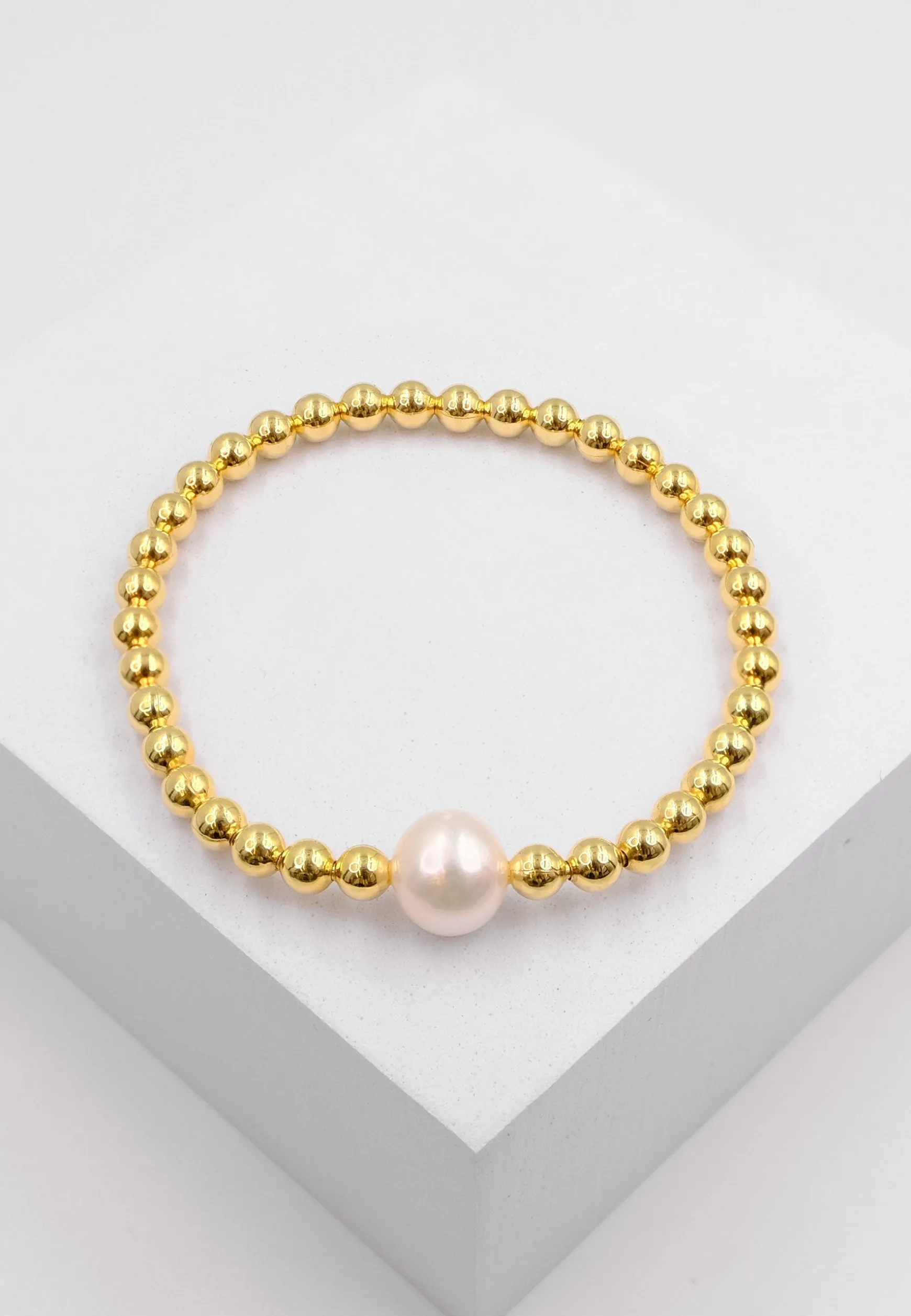 Armband Silber 925 Süsswasserperle 10-11mm