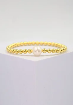 Armband Silber 925 Süsswasserperle 10-11mm