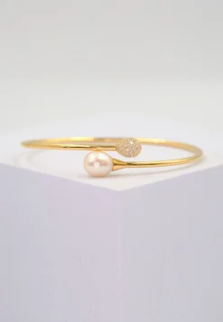 Armband Süsswasserperle 10-11mm Zirkonia