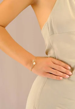 Armband Süsswasserperle 10-11mm Zirkonia