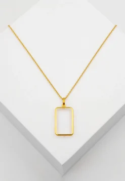 Barrenfassung UBS/CS/LKB/ZKB Gelbgold 750, 19x11.5mm