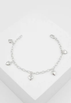 Bracelet Anker Herz Weissgold 750, 2.9mm, 16cm